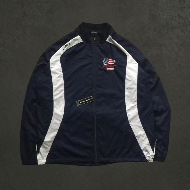 Vintage "Asics" Team USA Olympic windbreaker Jacket