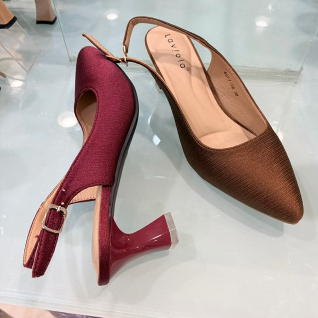 Laviola  sepatu sandal wanita hak 5 cm