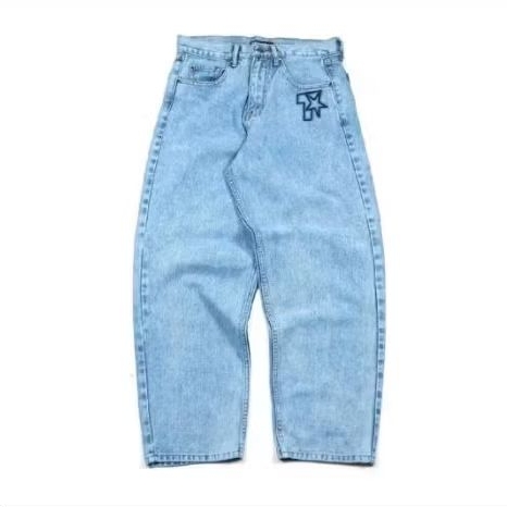 [SIAP KIRIM] Celana Panjang Denim Thanksinsomnia T-star Light Blue sz 30 - Longgar dan Nyaman untuk 
