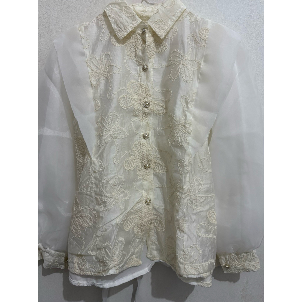 Baju Kondangan Lebaran Hari Raya Tencel Bordir Malaysia