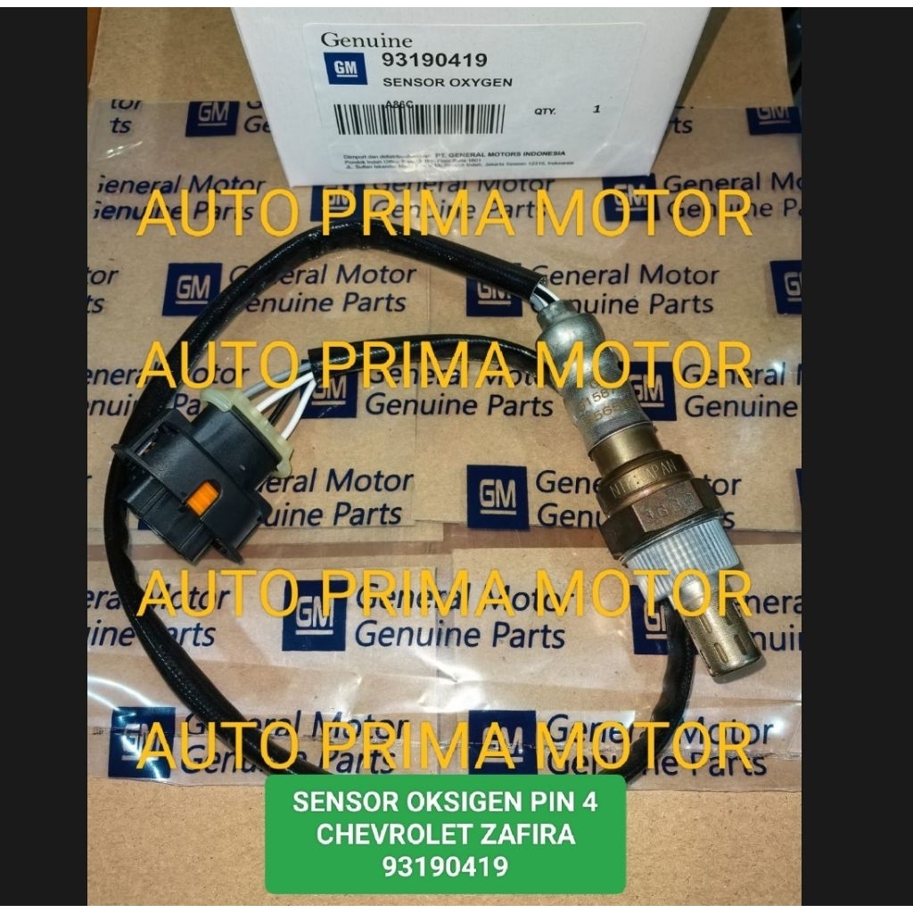 SENSOR KNALPOT O2 OKSIGEN OXYGEN CHEVROLET ZAFIRA 93190419