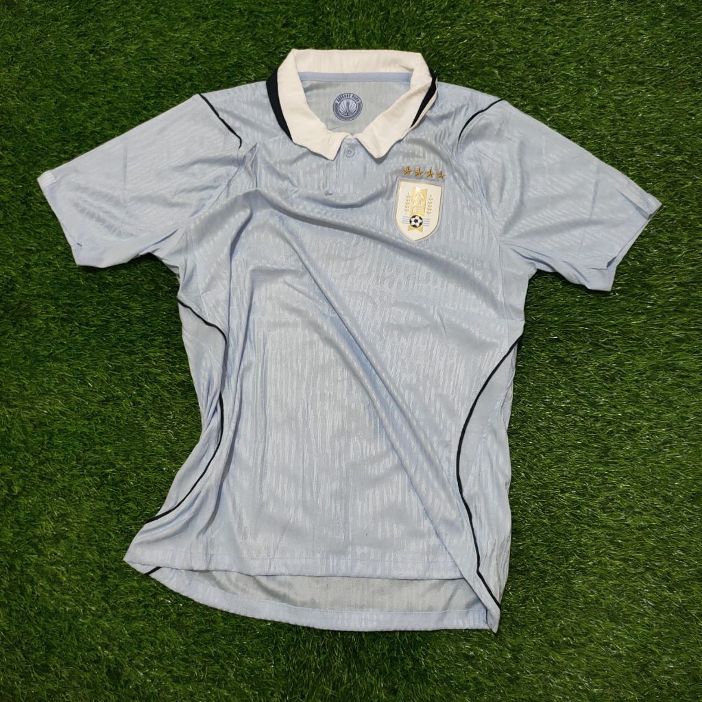 PLAYER ISSUE URUGUAY HOME PIALA DUNIA 2026/2027 JERSEY BAJU BOLA FUTSAL HGH QUALITY PRIA DEWASA
