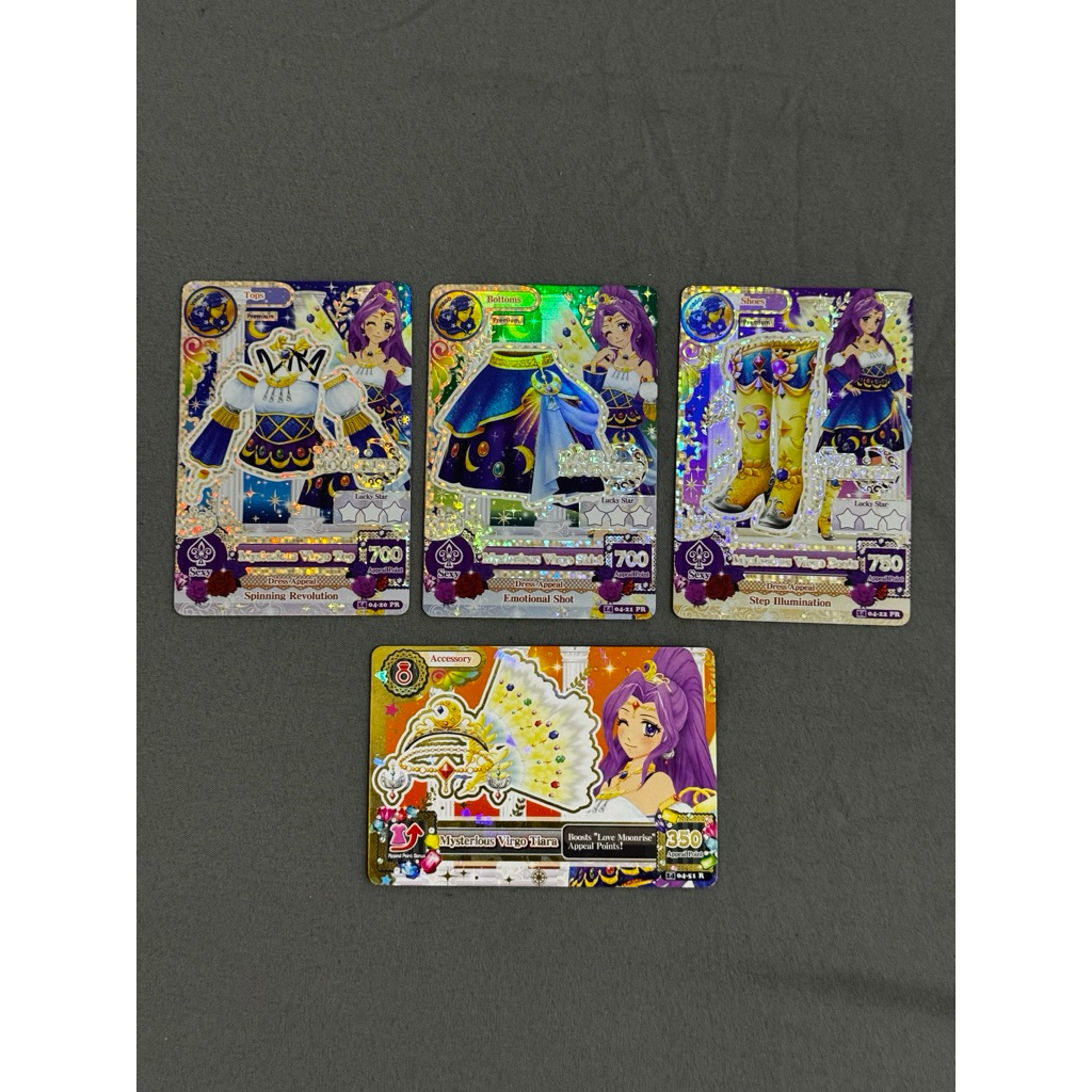 Aikatsu Mysterious Virgo Fullset Premium Rare