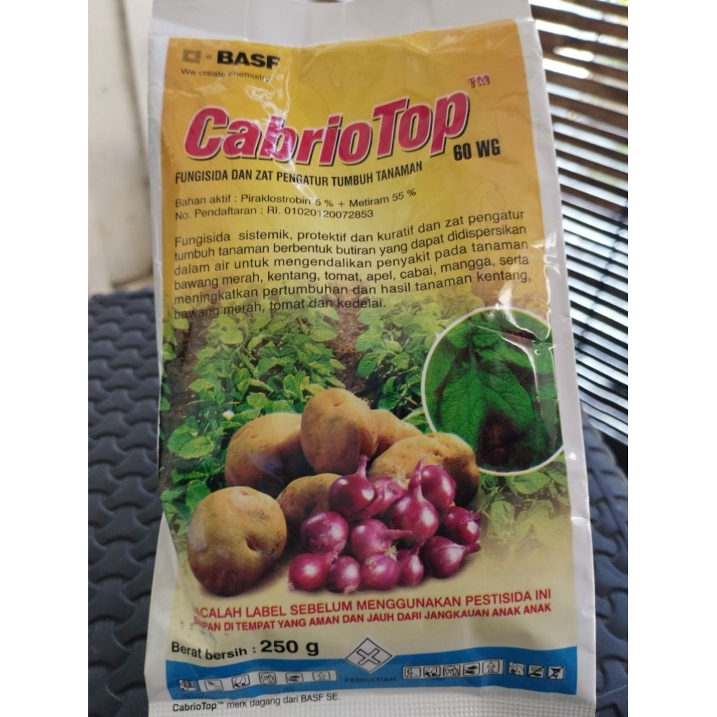 Fungisida Cabrio Top 250 Gram - Sistemik, Propektif, Kuratif