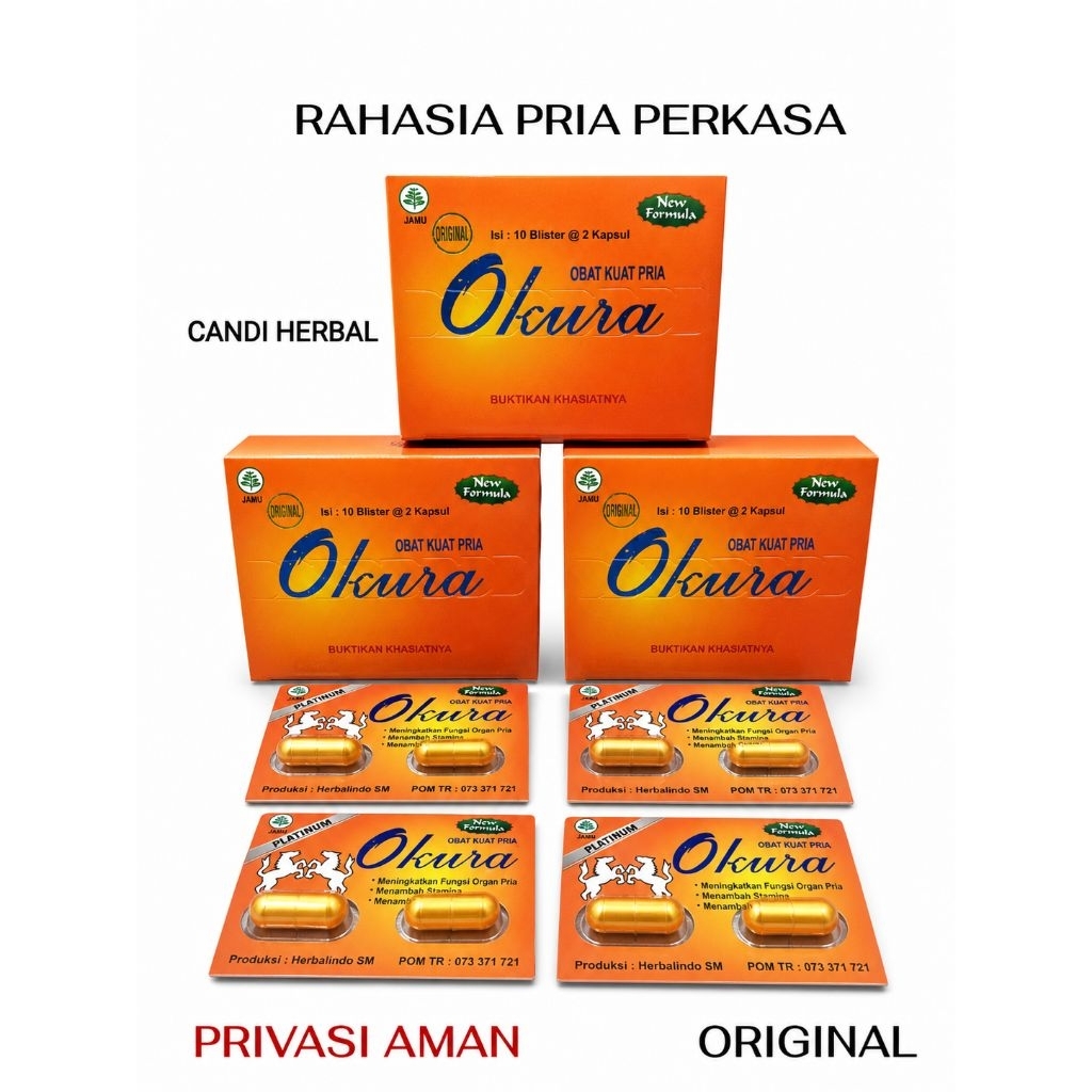 blister kuning Okura premium original 100%