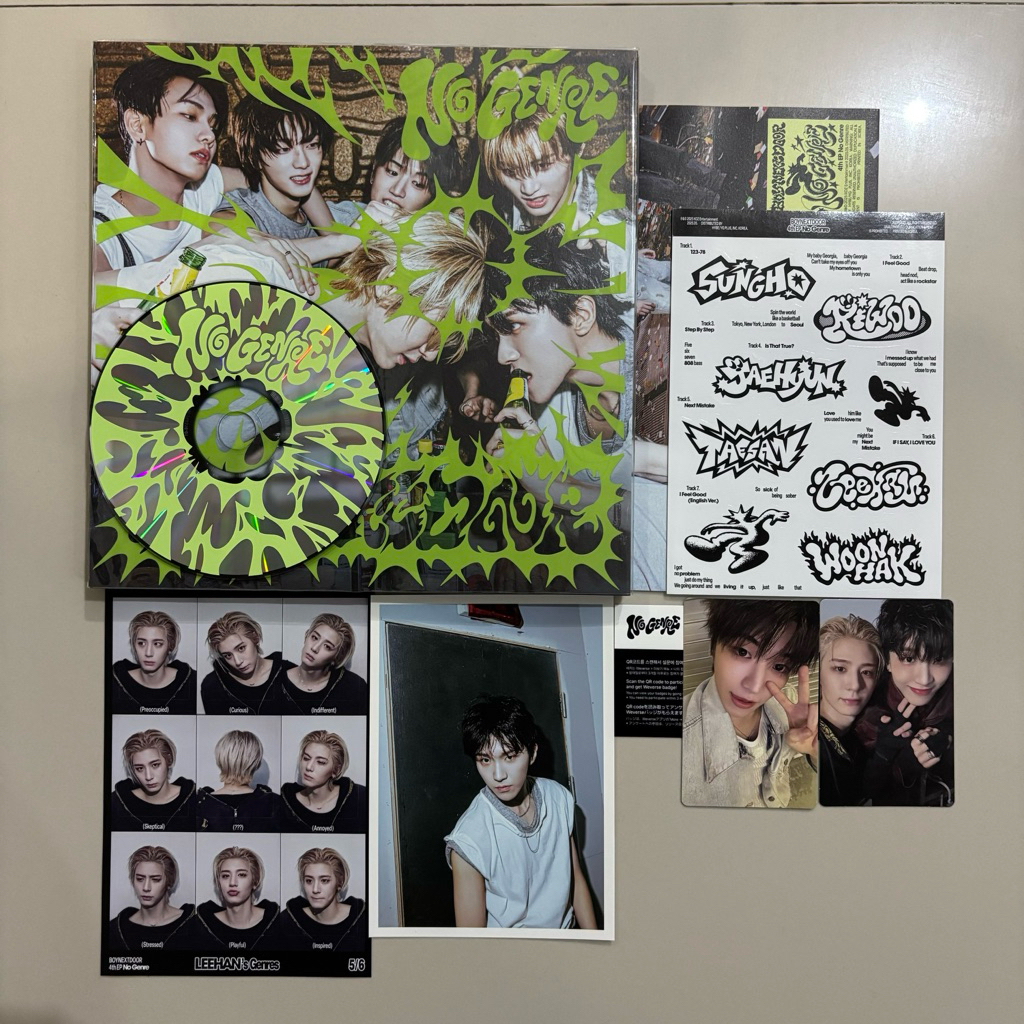 Fullset Unsealed Album Boynextdoor No Genre No Limit ver.