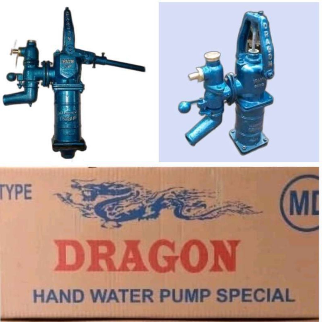 Pompa Dragon 1 set dengan Packing kayu