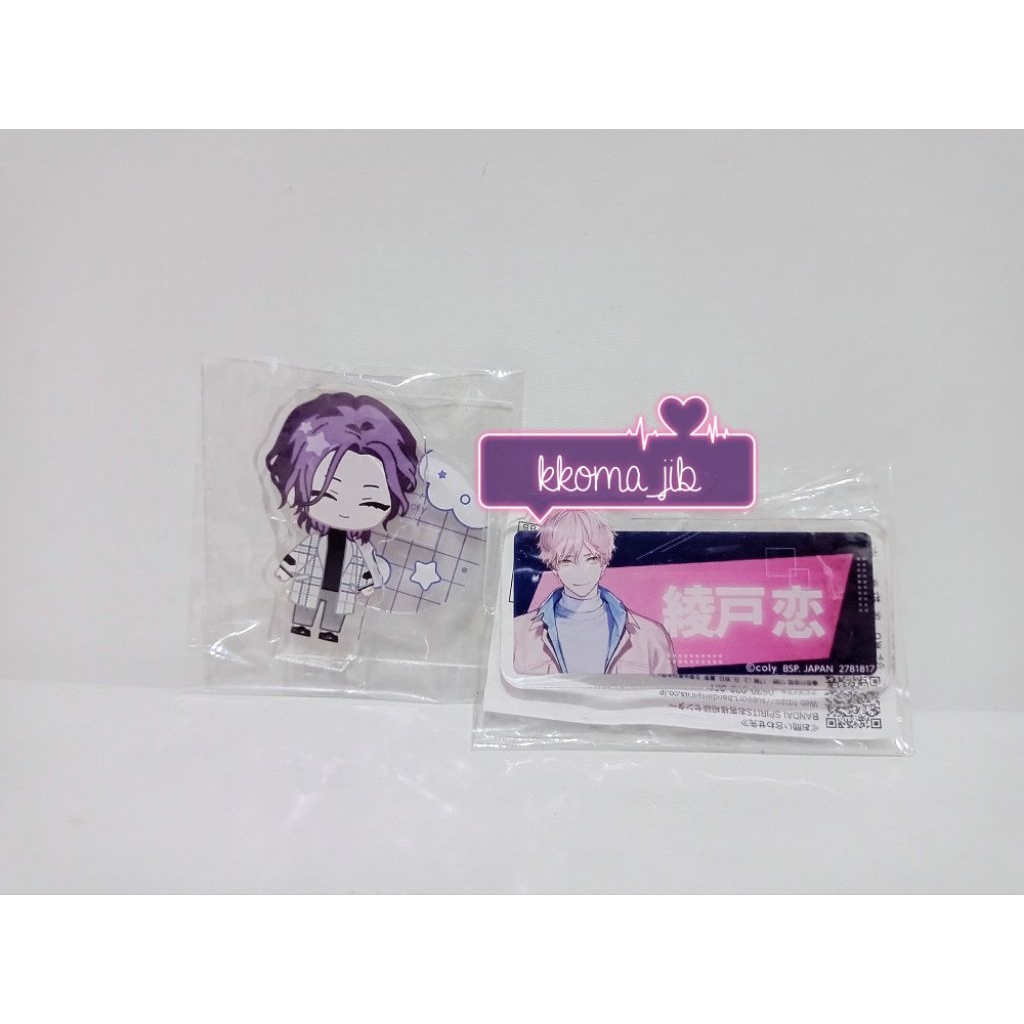 Break My Case Bremai Sei Okiya Kou Ayato Chibi Acrylic Stand Acrylic Pin Name Badge