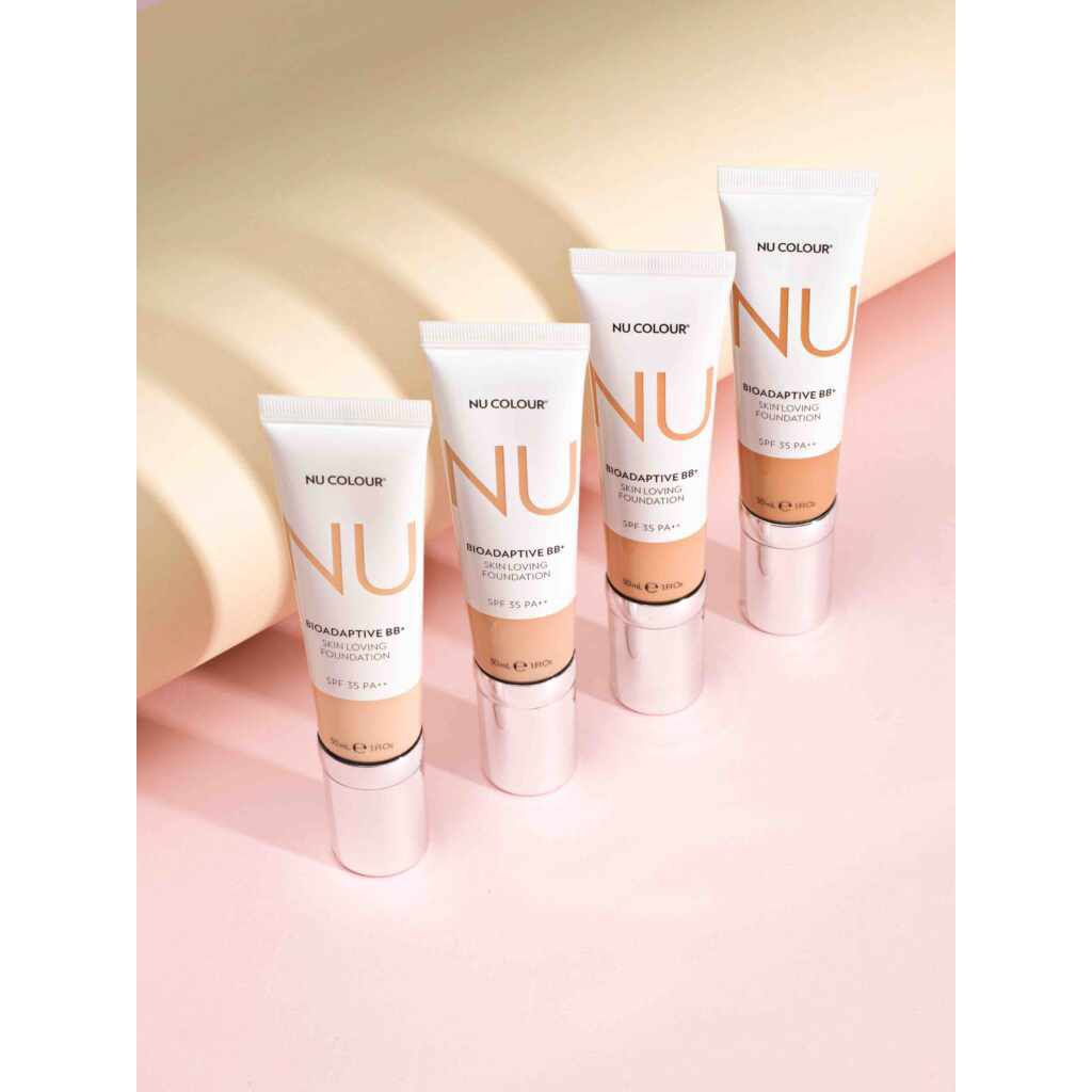 bioadaptive bb skin loving foundation ( linen - natural beige - ivory ) nu colour
