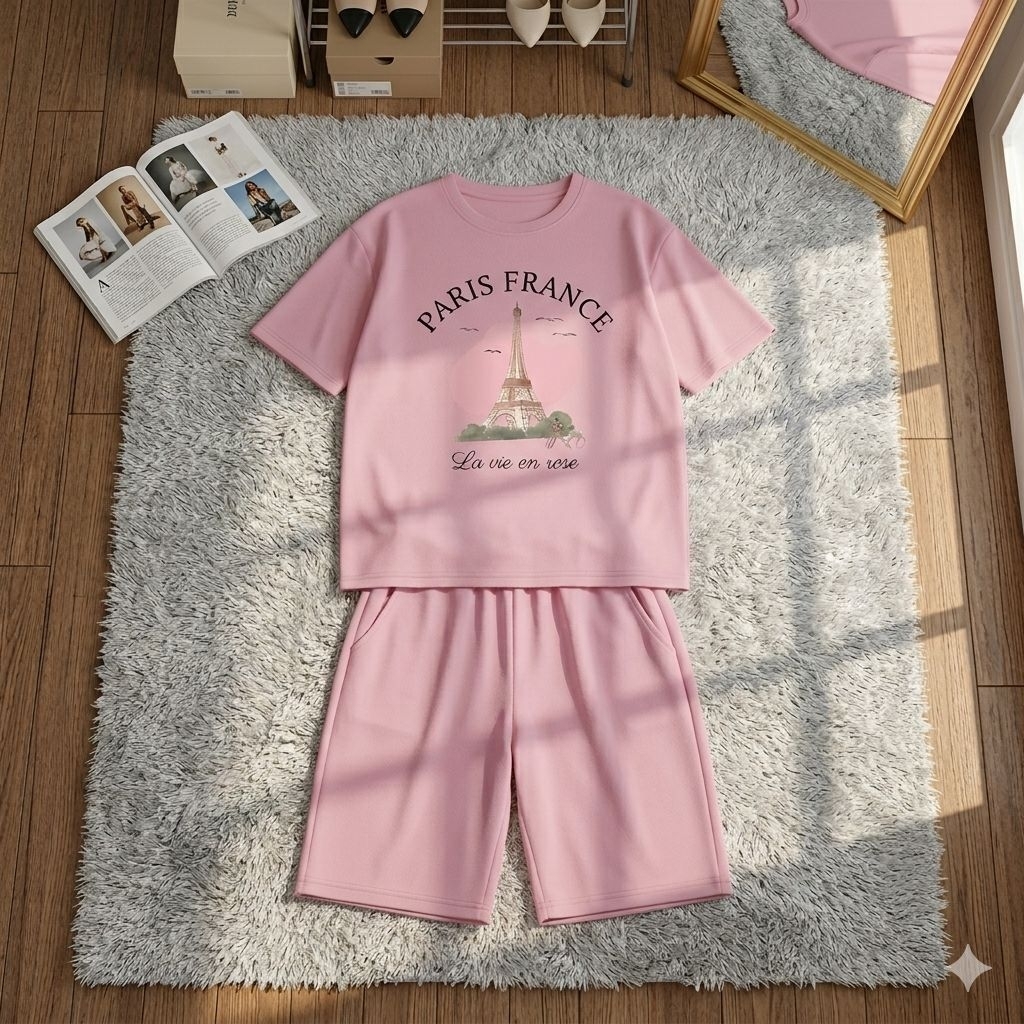 Baju Kulot Dewasa Setelan Paris France - RIFFIRE