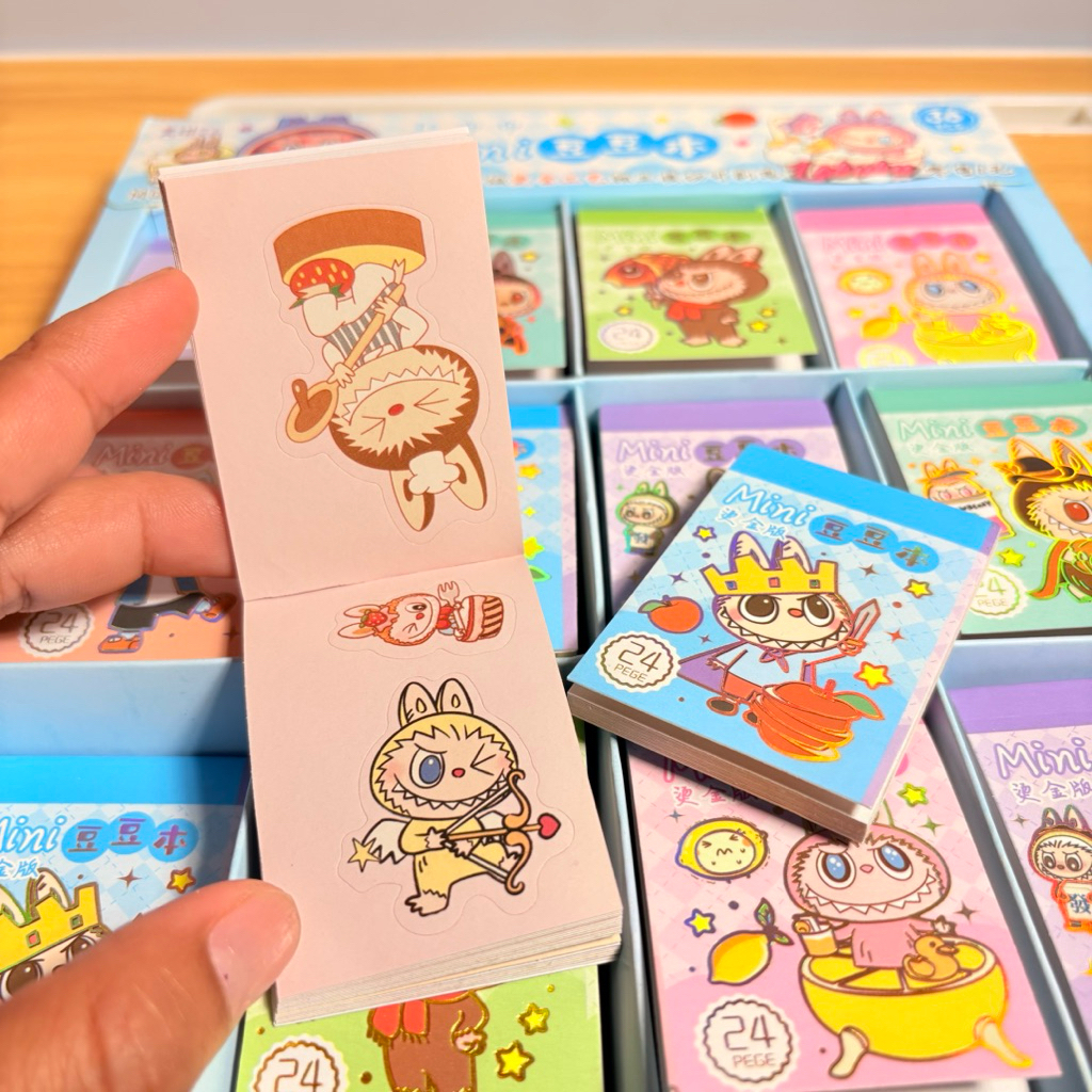 STICKER BUKU stiker kecil