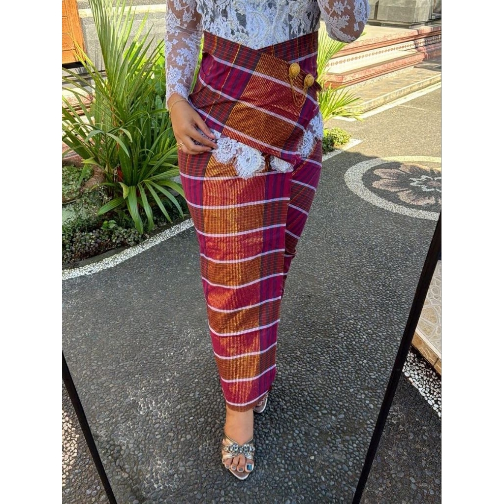 New Endek Cepuk Banyumas // kain endek tenun Bali // kain endek Lembaran