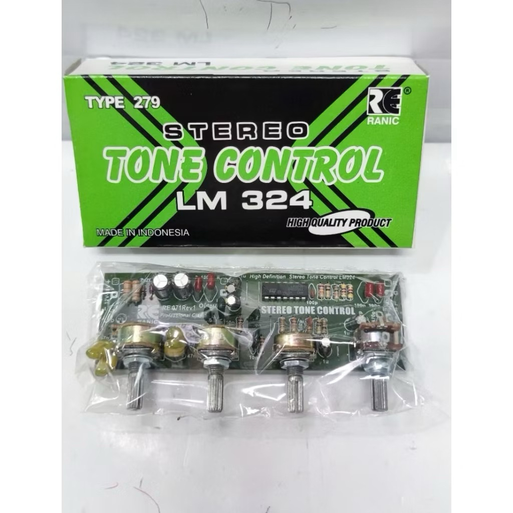 Ranic Kit Tone Control Stereo LM324 Type (279)
