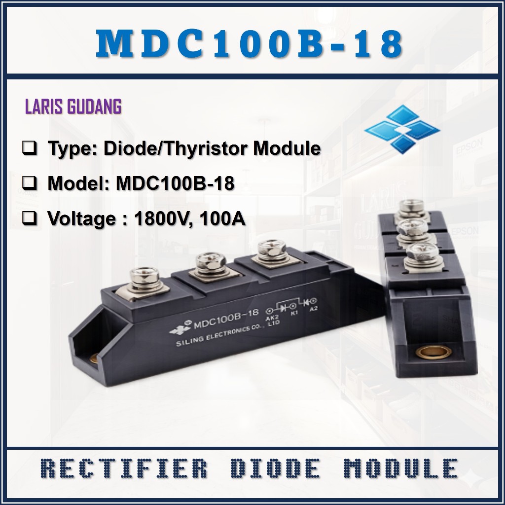 IGBT MODUL DIODA RECTIFIER MDC100B-18