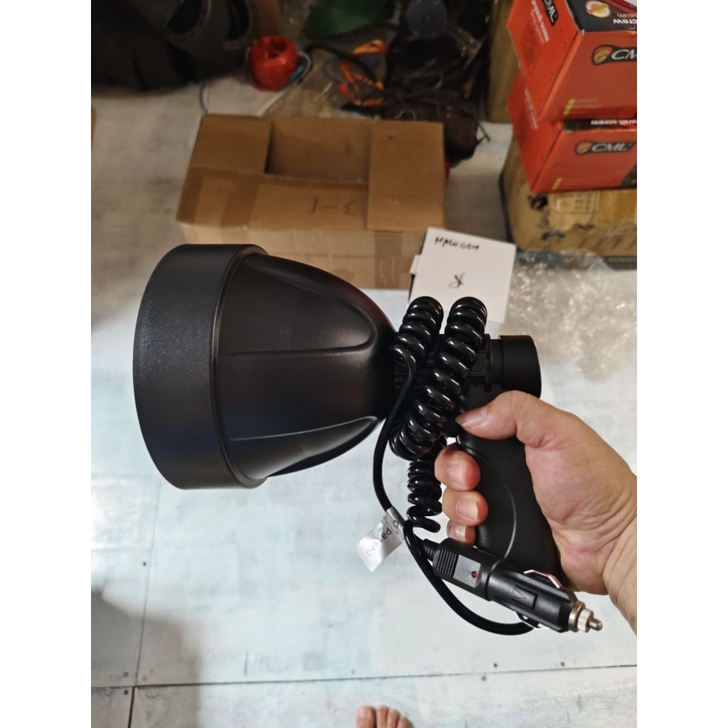 padox lampu blor led 55w 12V sinar putih hunting senter blor berburu lampu sorot mobil 12 volt spot 
