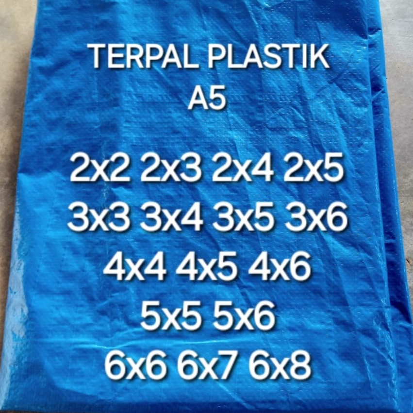 Terpal Tenda 6x6 A5 Terpal Jemur Padi Terpal Kolam Ikan