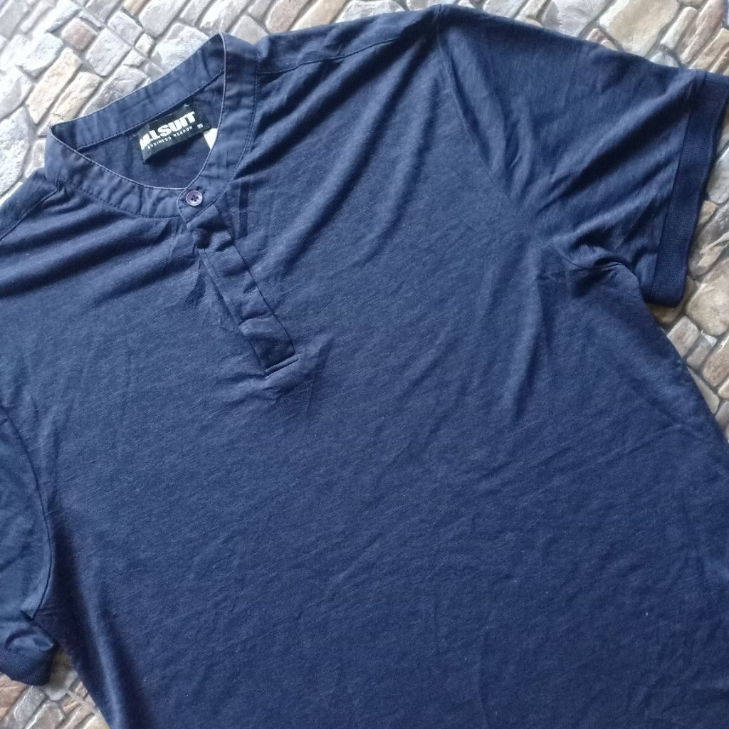 Kaos olahraga Golf Jersey branded original preloved, kaos pria kerah polo