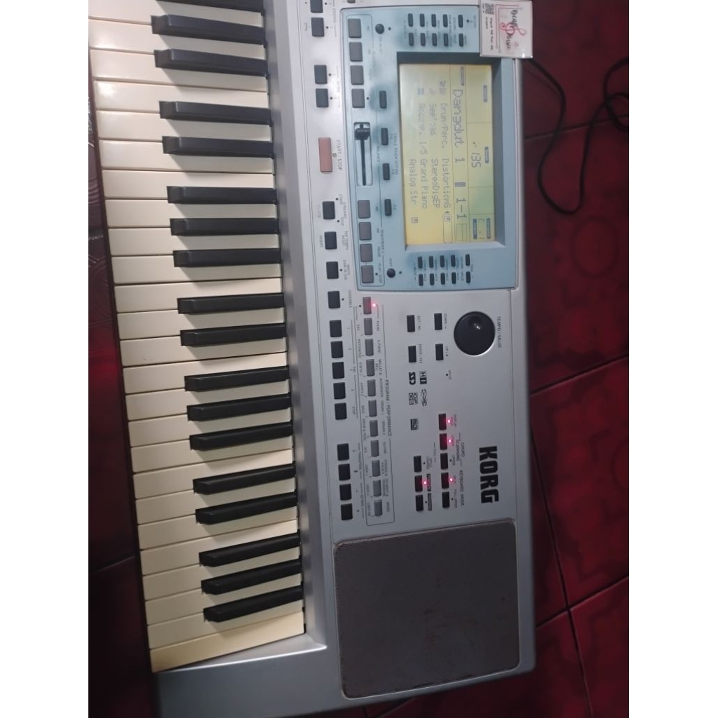 Keyboard musik/piano digital/organ tunggal/KORG pa 50 USB/plasdisk siap pakai second