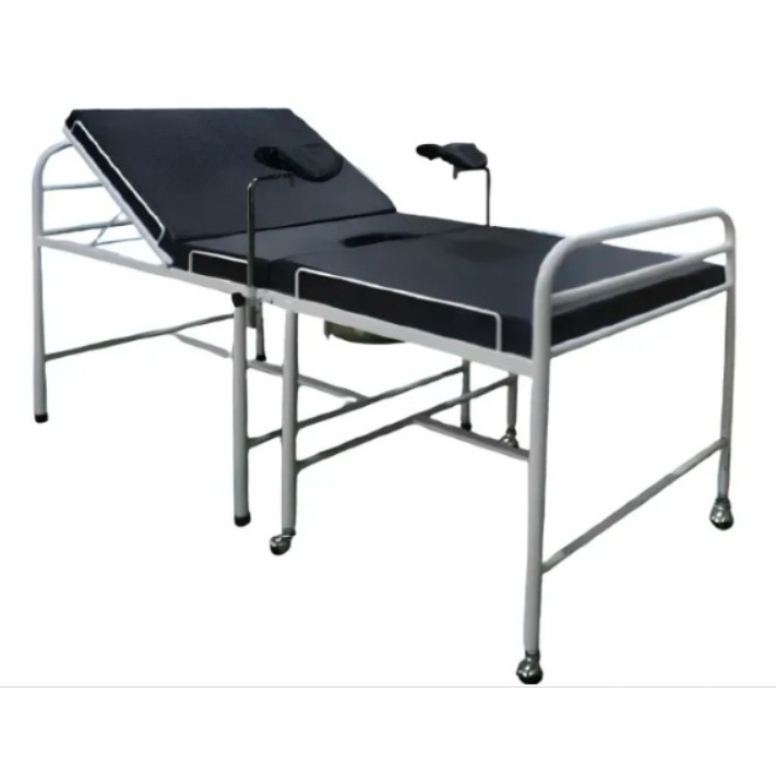 Verlos Bed / Bed Partus / Obgyn Bed /Tempat Tidur Persalinan PC ( POwder Coating )