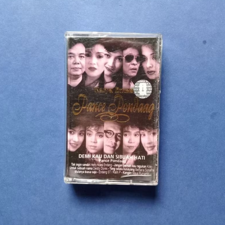 Kaset Pita Karya Emas Pance Pondaag Prod PT Musica Studio's