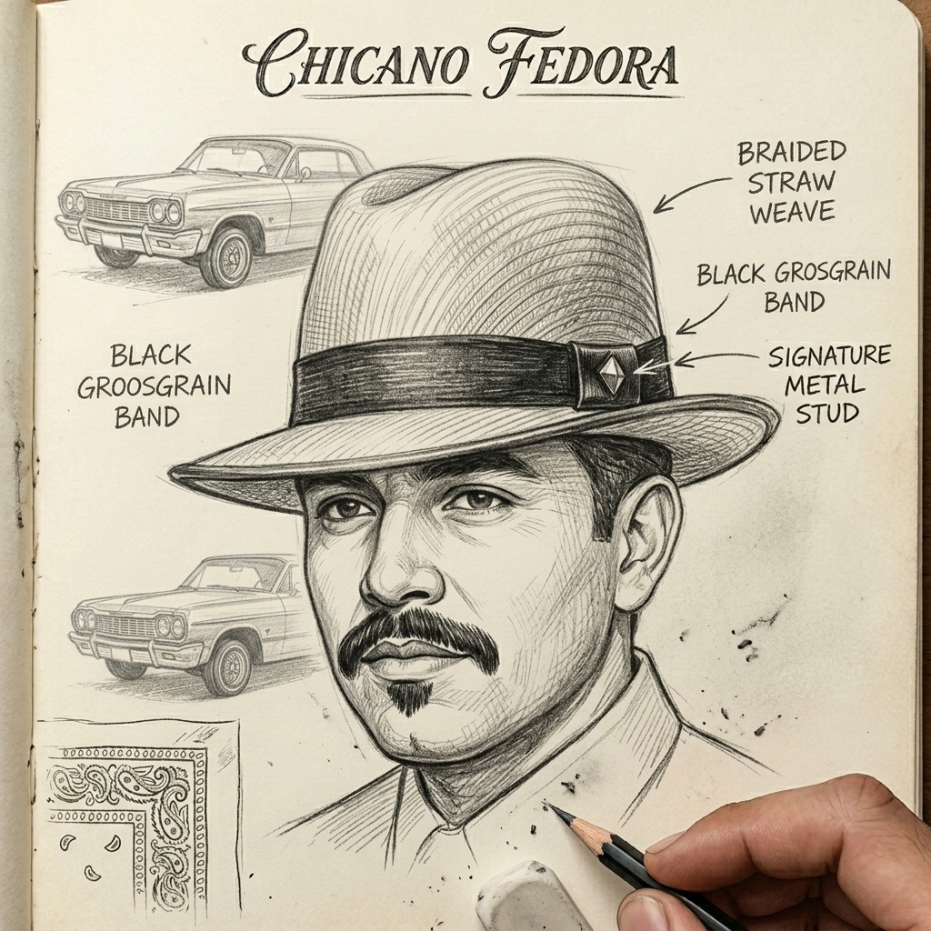 chicano pachuco hats original from buffalohat