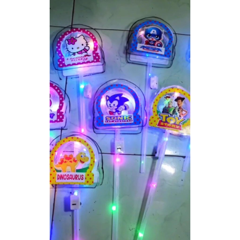 lampion takbir led obor takbiran