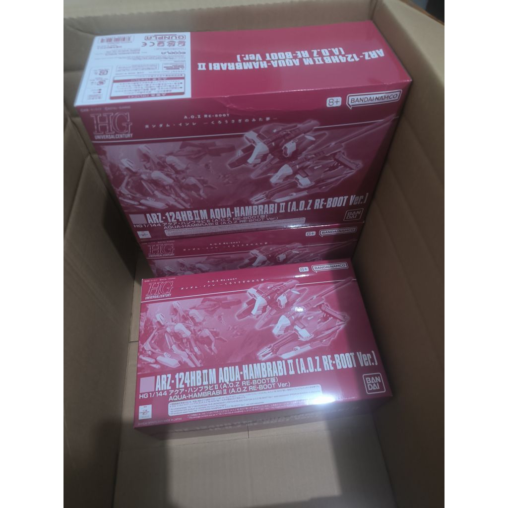 HG Aqua Hambrabi II A.O.Z Re-boot ver bandai