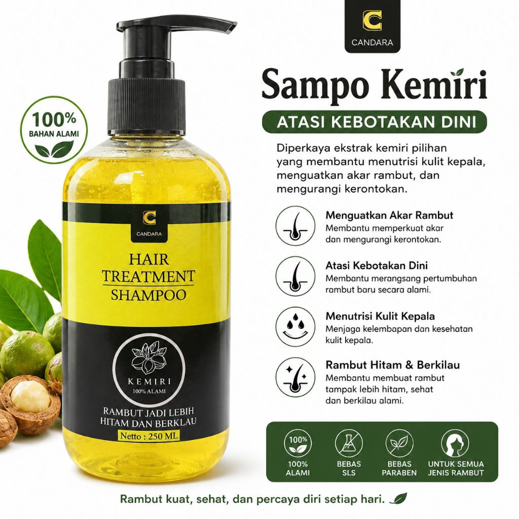 Sampo Rambut Rontok Parah Cepat Panjang Isi 250 Mili