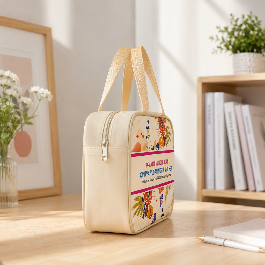 Tas Souvenir Bidan Gratis Desain Kain Tebal