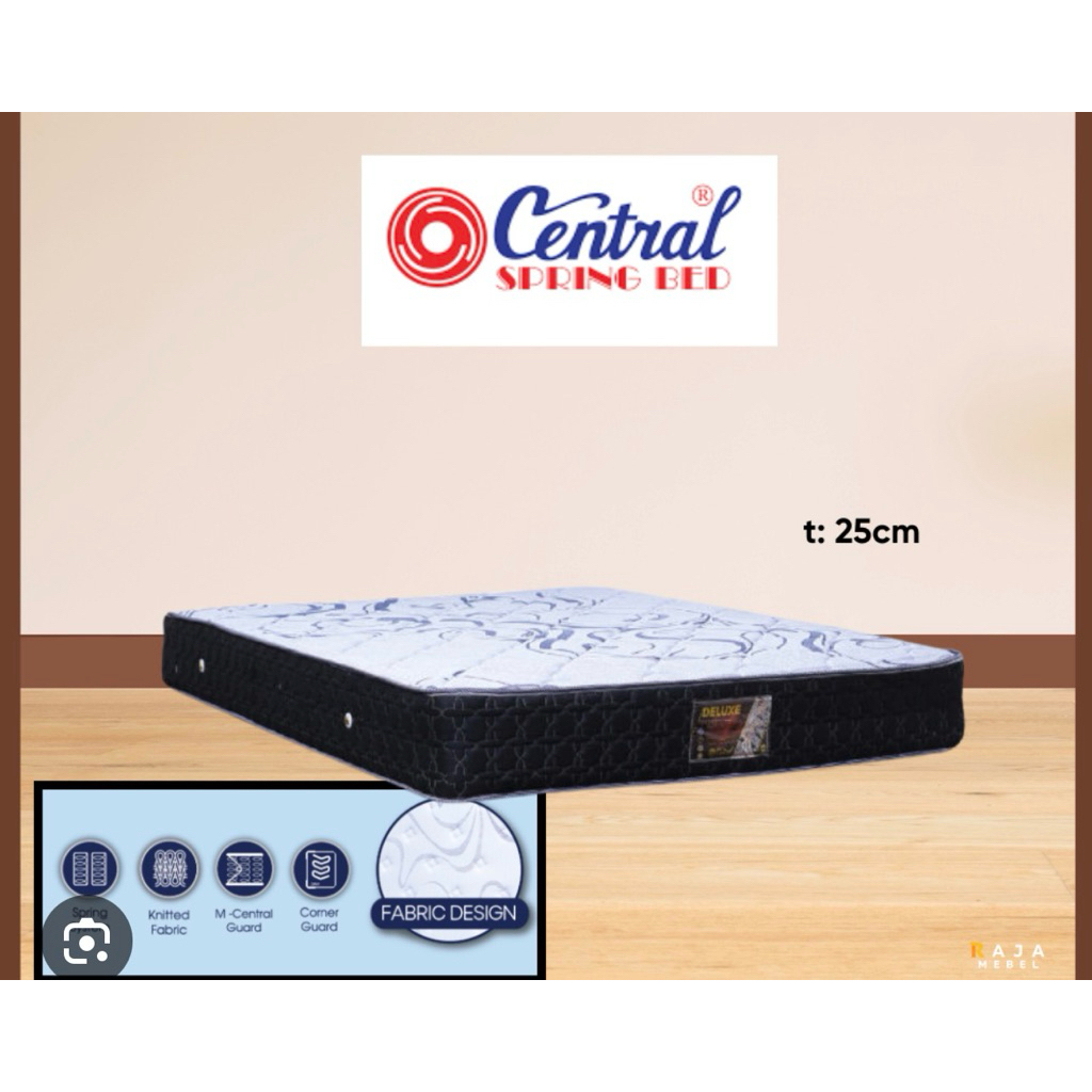(FULLHOUSE FURNITURE) kasur matrass central springbed deluxe zest original