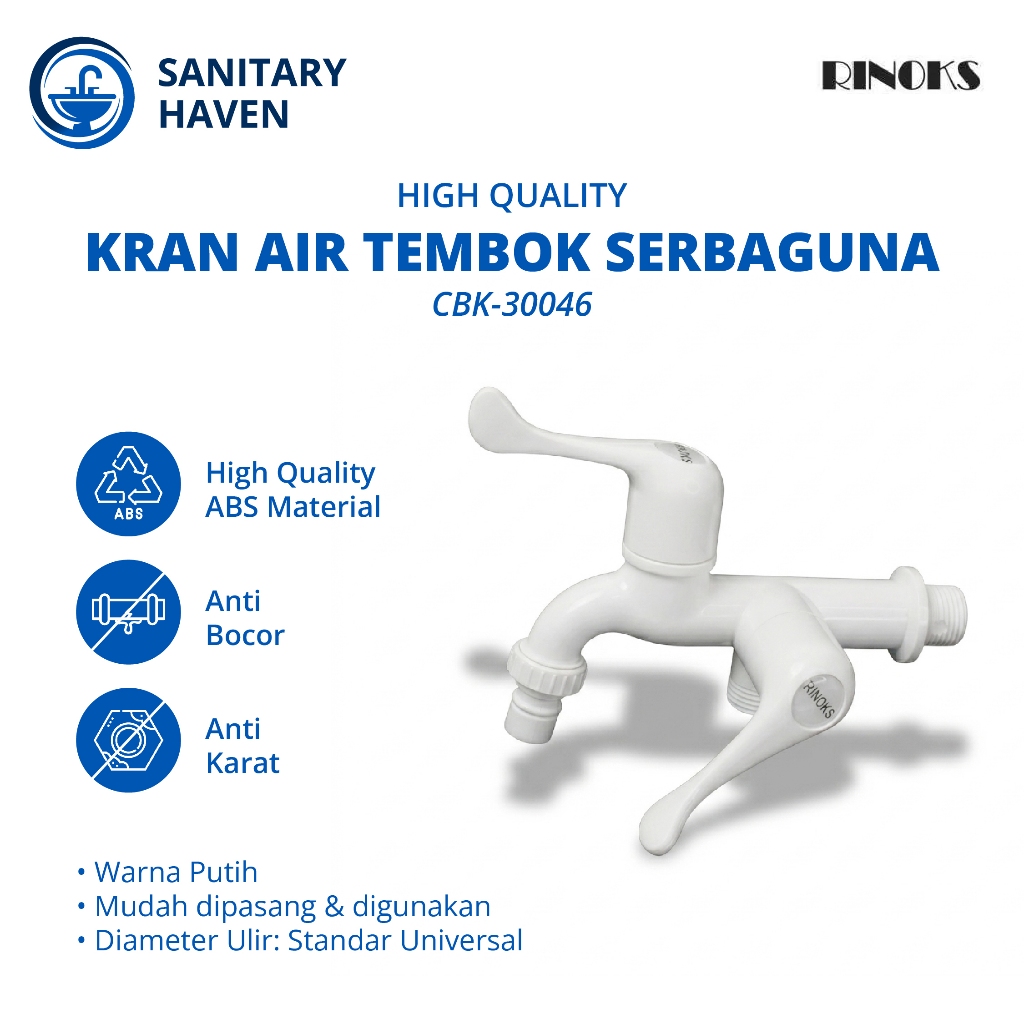 Rinoks - Kran Air PVC ABS Serbaguna - CBK30046