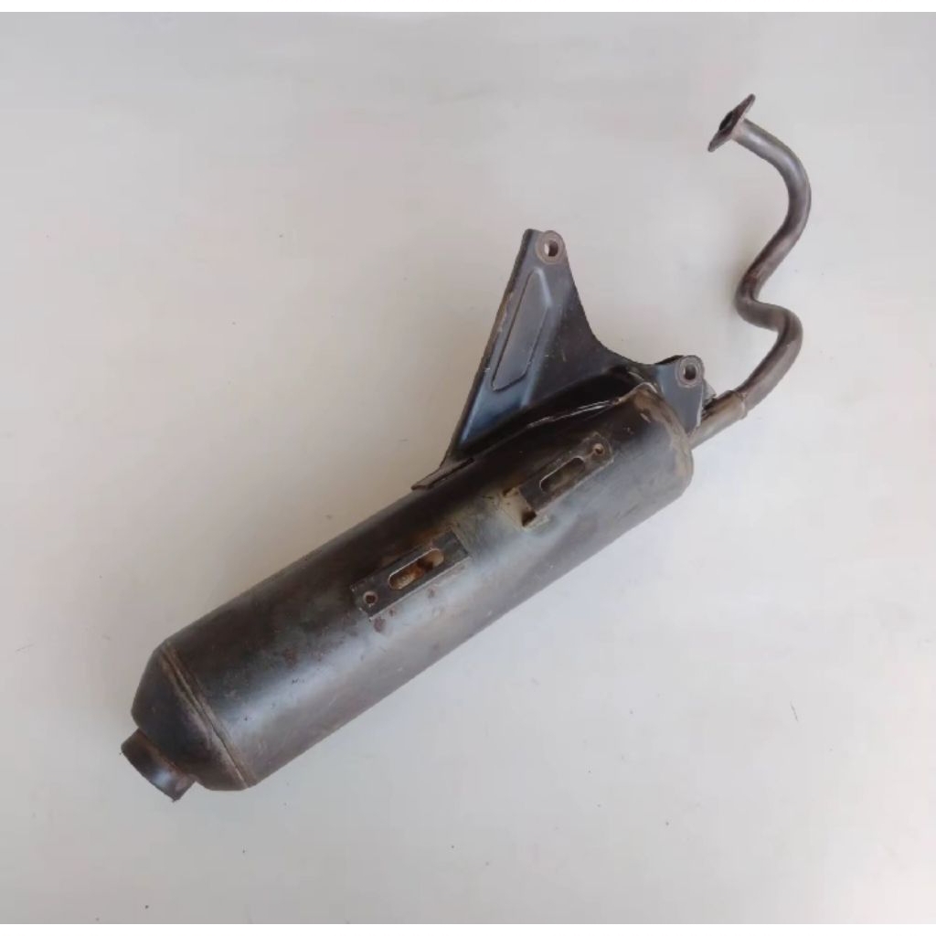 KNALPOT STANDAR VARIO KARBU TECHNO 110 ORIGINAL COPOTAN KNALPOT VARIO KARBU 110 ORI