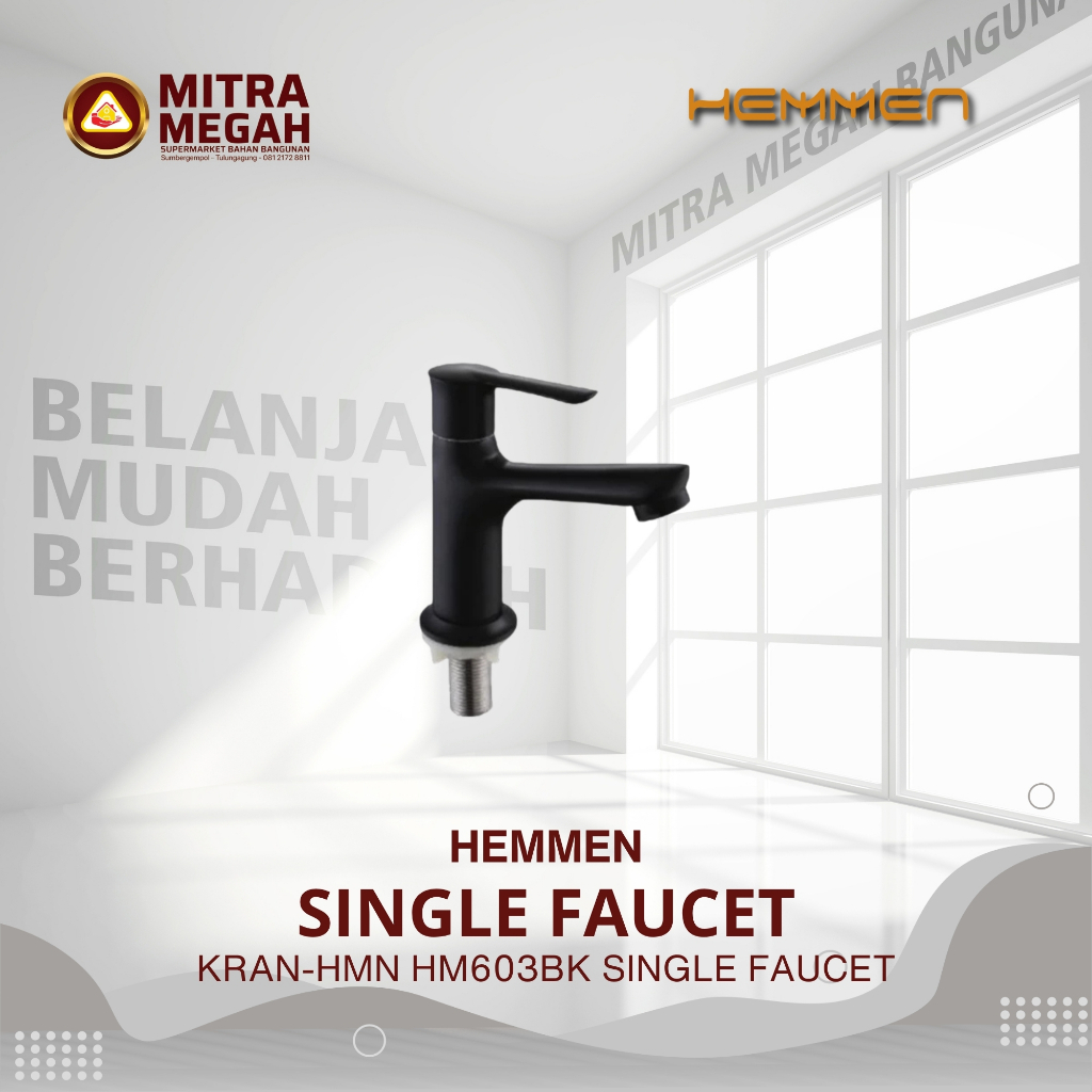 KRAN-HMN HM603BK SINGLE FAUCET