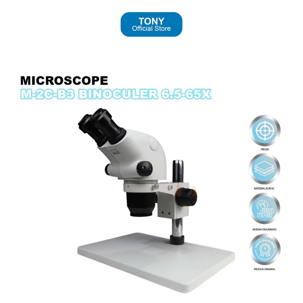 ONGLAI M-2C-B3 MICROSCOPE ZOOM STABIL MICRO REPAIR - MICROSCOPE ONGLAI FIXTOOL M-2C-B3 BINOCULAR 6.5