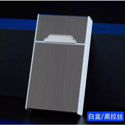 Kotak Penyimpanan Rokok Metal Slim Panjang A1 - Desain Elegan, Portabel, Aman
