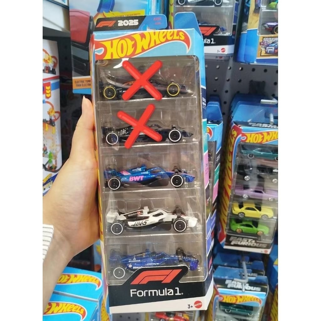 Hot Wheels F1 team Haas Williams Alpine