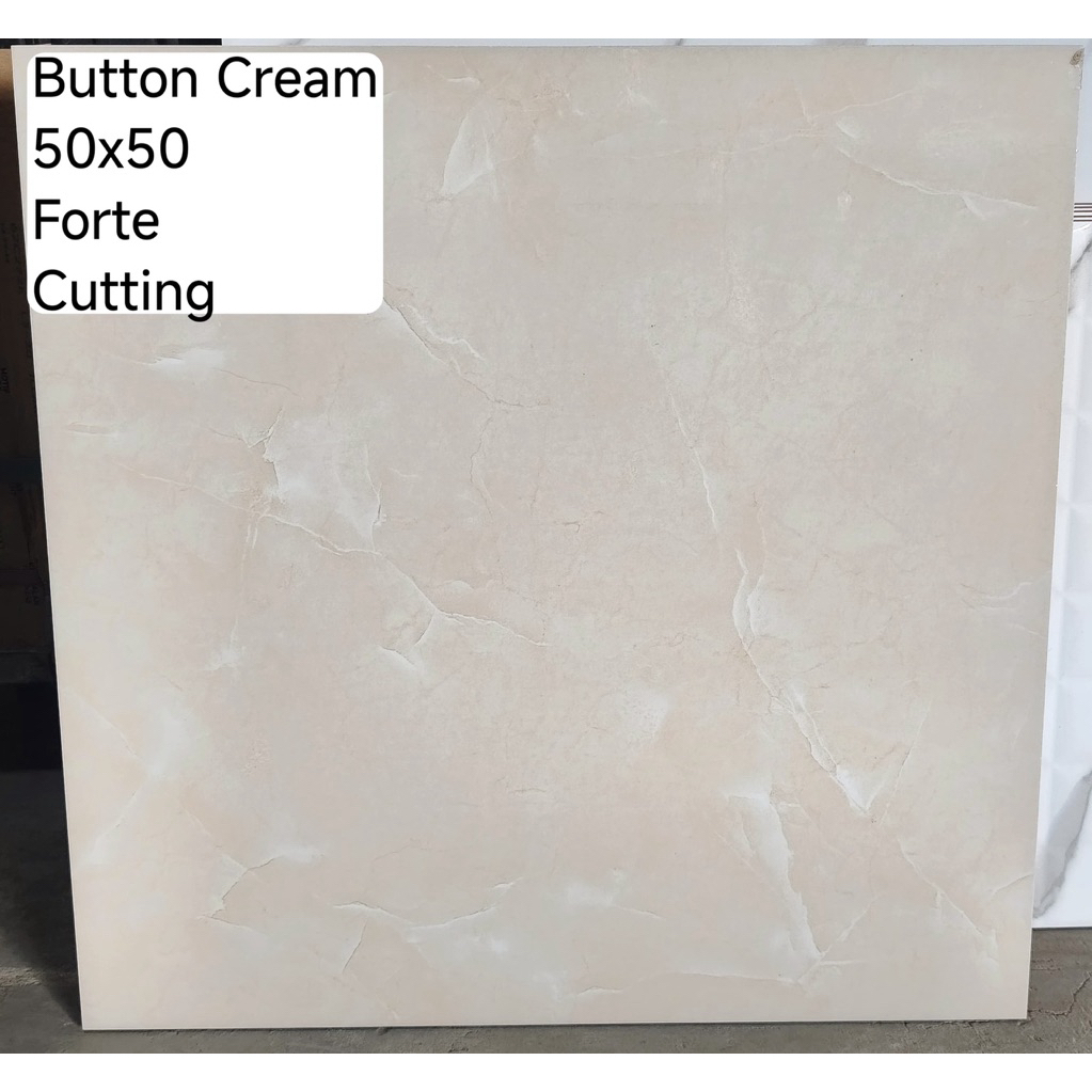 Keramik 50x50 Buton Cream Cutting