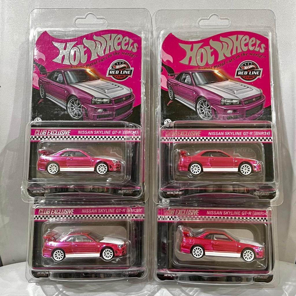 Hot Wheels Nissan Skyline R34 RLC Pink