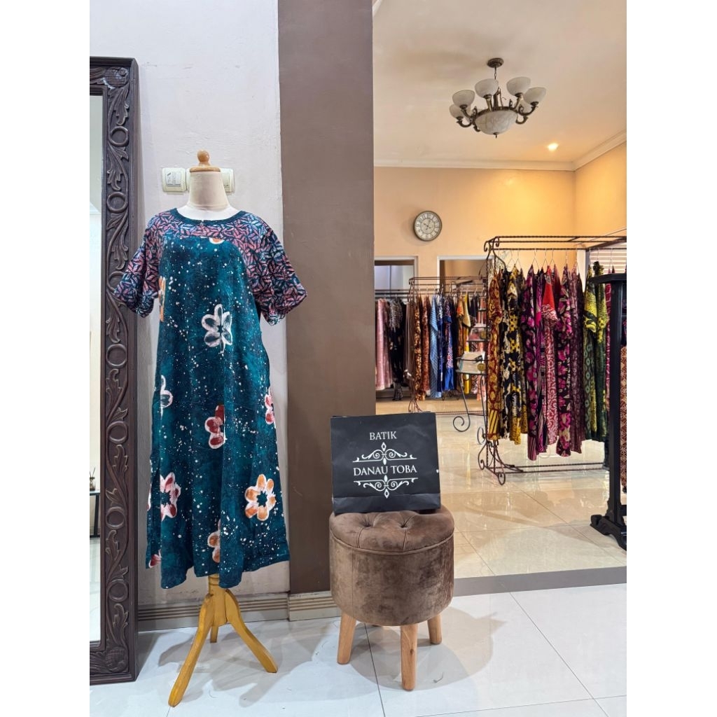 daster batik toba leya