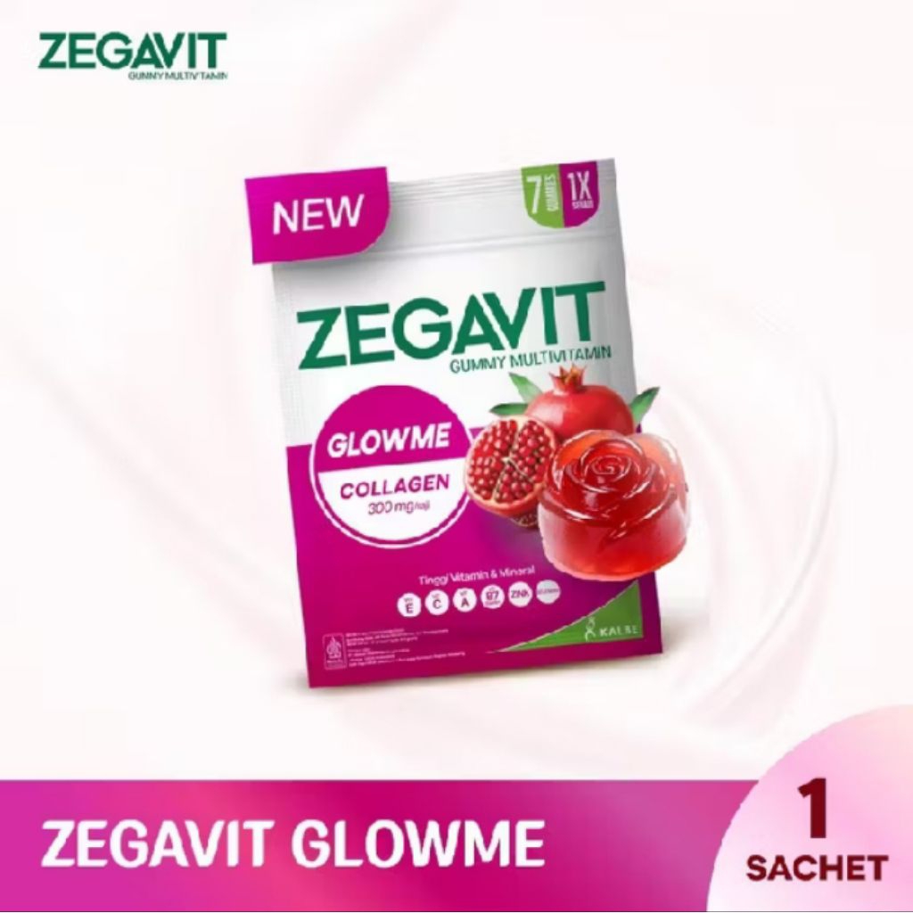 ZEGAVIT glowme gummy vitamin with collagen