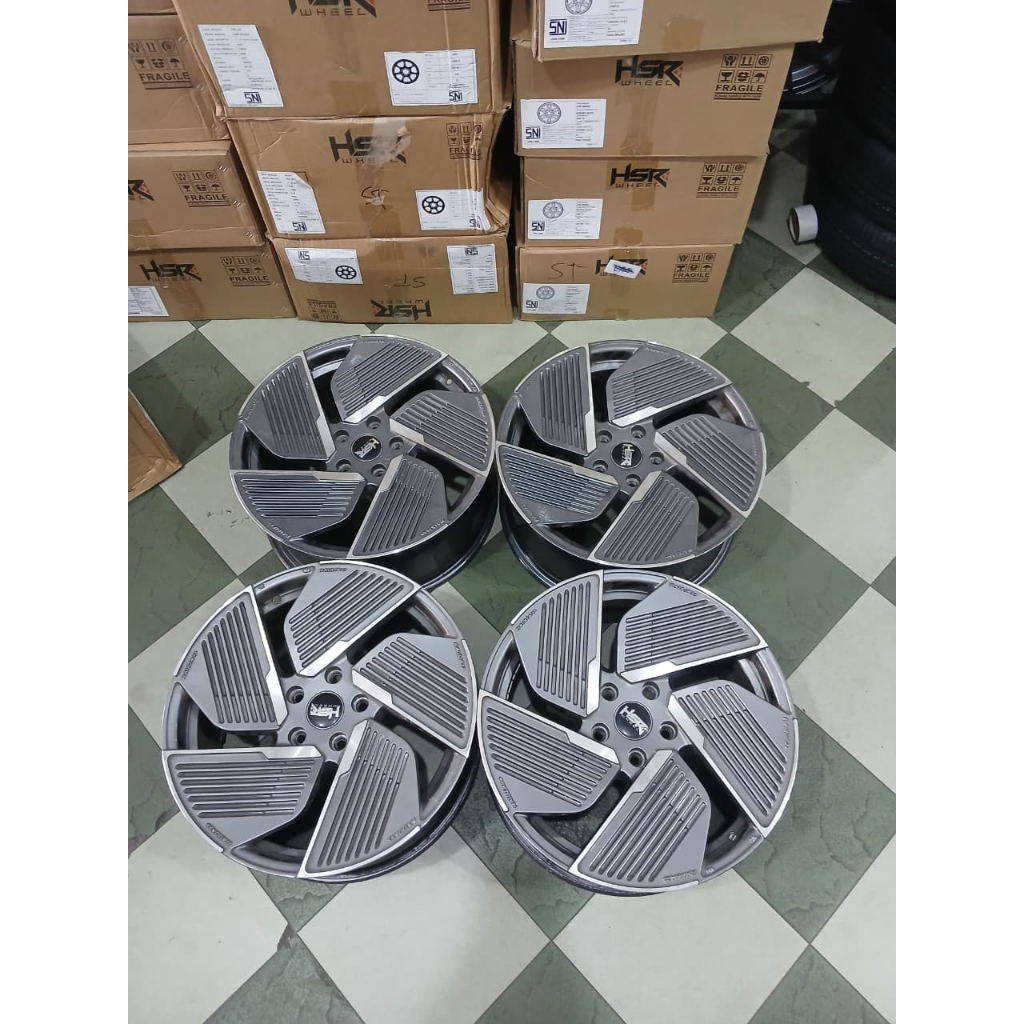 VELG SECOND RACING HSR RAIJUA RING 18 LEBAR 8 PCD 5X114