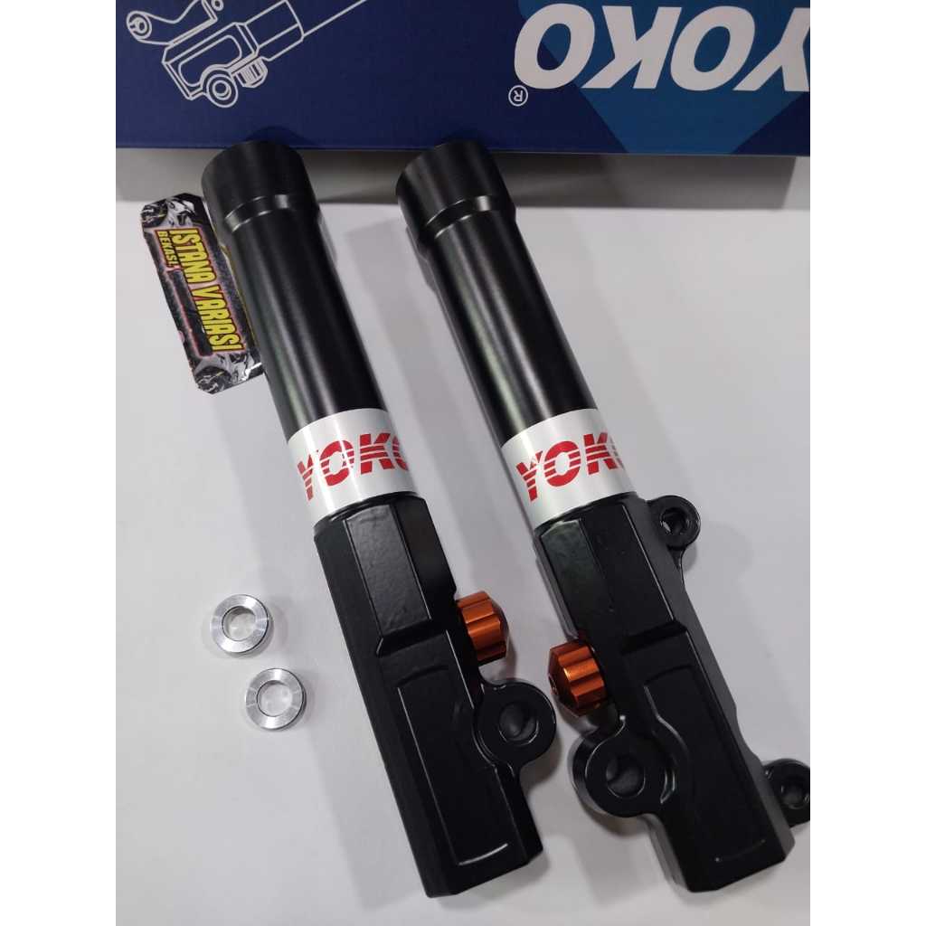 Tabung Shock Depan Motor Beat,Scoopy,Vario Yoko Model R/T Stage Harga Sepasang Kanan Kiri
