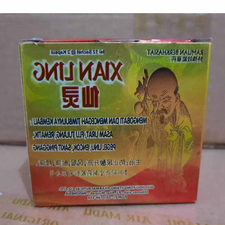 Xianling Kapsul XL - Obat pereda Asam Urat, Flu Tulang