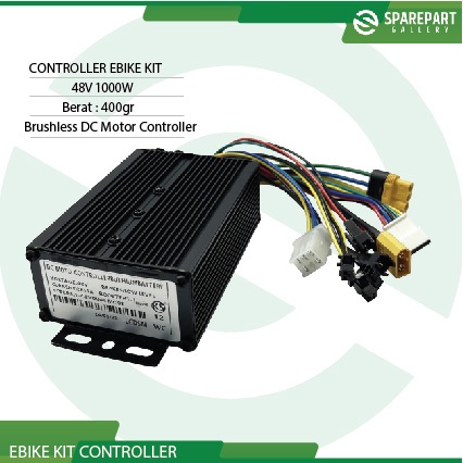 Controller ebike kit bldc 48v1000w controller sepeda listrik konversion kit