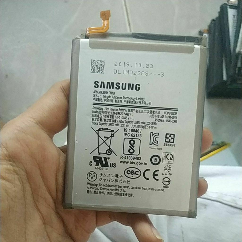 BATERAI BEKAS SAMSUNG M21 BM207ABY