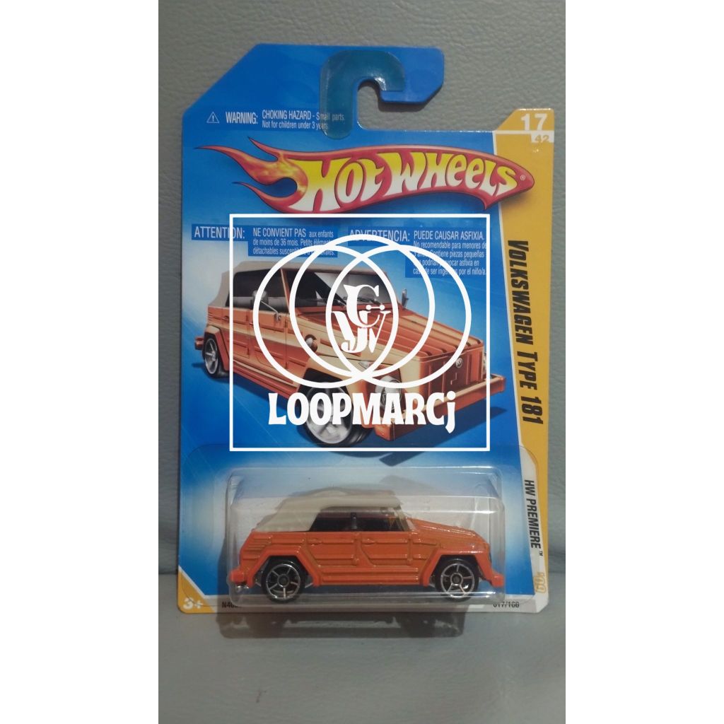 Hot Wheels Volkswagen Type 181 Oren HW Premiere – Diecast VW Kolektor Rare