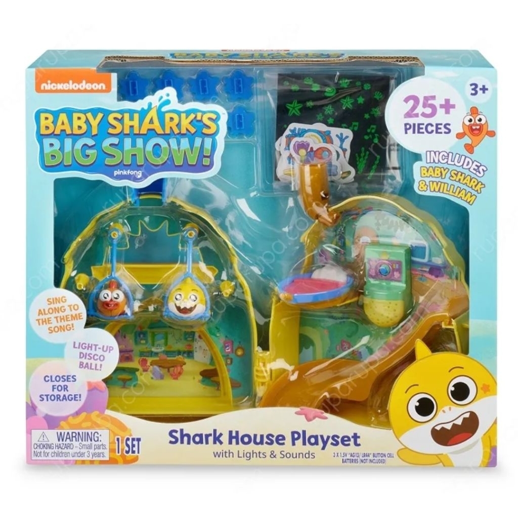 [100% ORIGINAL] BABY SHARK BIG SHOW BABY SHARK PLAYHOUSE MAINAN BONEKA FIGURE BABYSHARK