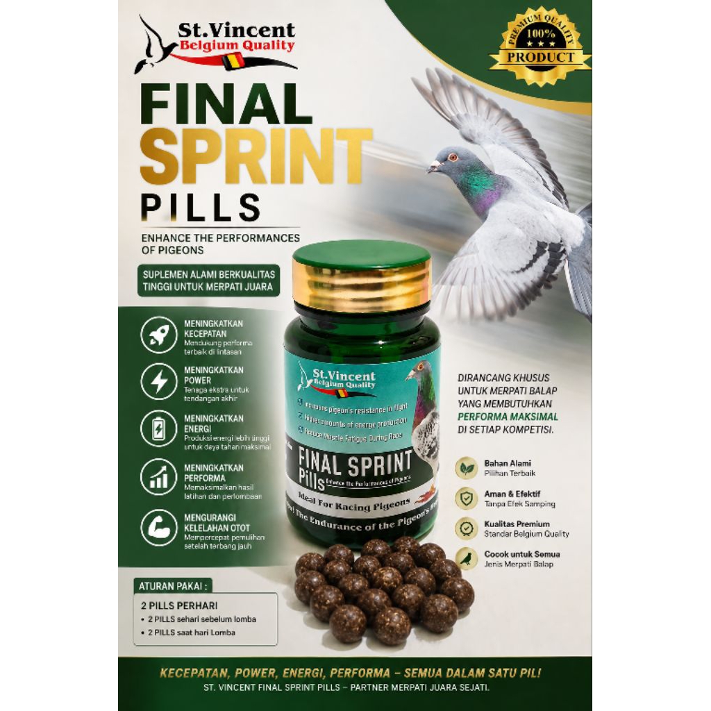 FINAL SPRINT PILLS JAMU MERPATI IMPORT ISI 100 PILLS St.Vincent Belgium No Supra Pills Verselaga