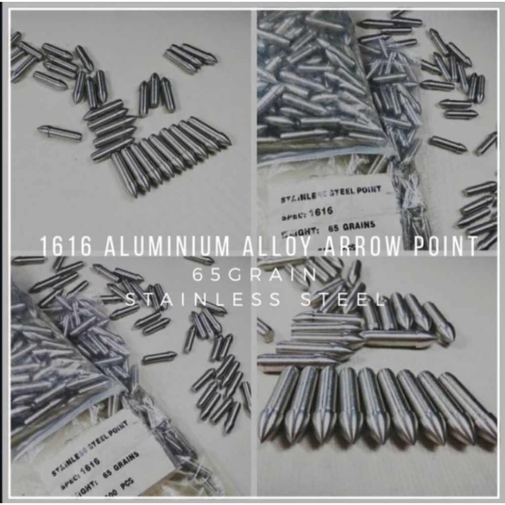 Arrow Point 1616 - 1616 Arrow Tip Stainless steel 65 Grain Aluminium Alloy Point Arrow - Point Arrow