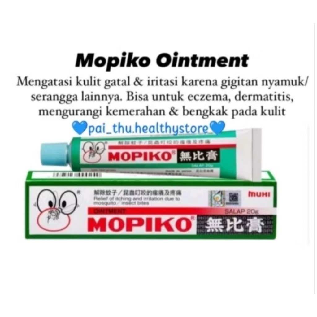 MOPIKO OINTMENT- Mopiko Salep obat Gatal-Salep Mopiko Anti Gatal Iritas